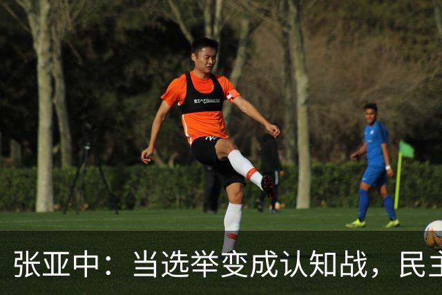 张亚中：当选举变成认知战，民主还有意义吗